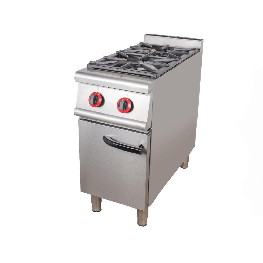 2-Burner Gas Range with Oven | Compact Combo for Traditional Cooking (FD-TA-2A)